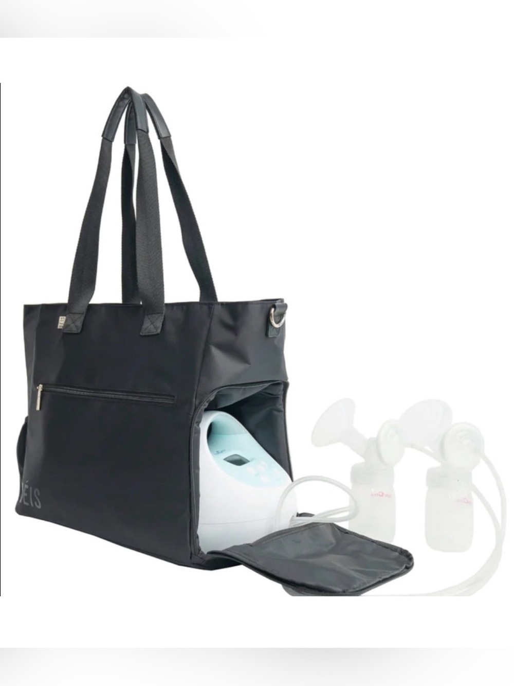 Beis The Pumping Bag in Black - Picture 8 of 9
